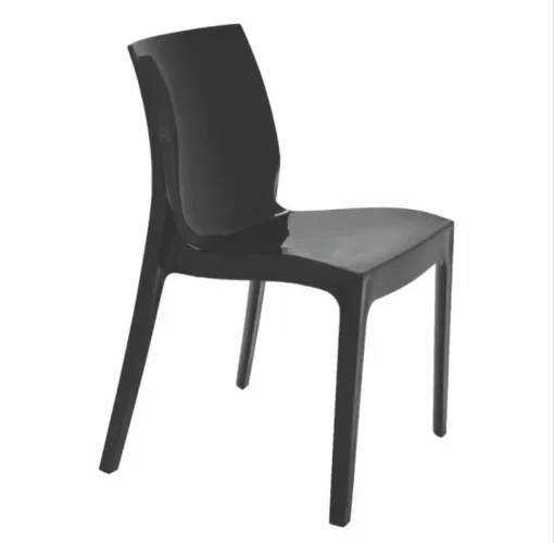 Cadeira Tramontina Alice Satinada em Polipropileno Preta