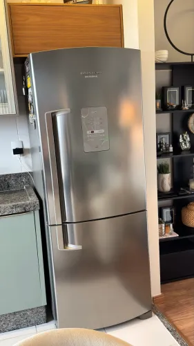 Geladeira Brastemp Viva Inverse Inox 422 Litros - Excelente Estado