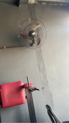 5 ventiladores de parede