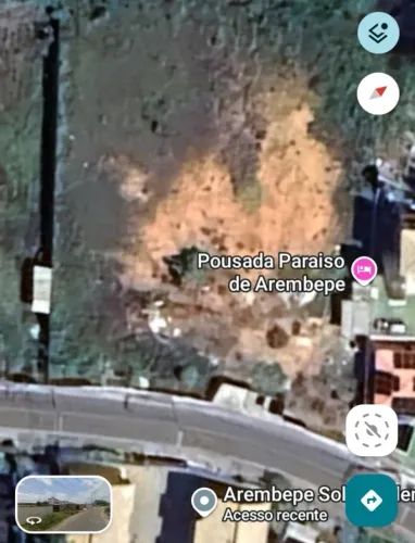 Terreno Arembepe 50m da praia cond.fechado