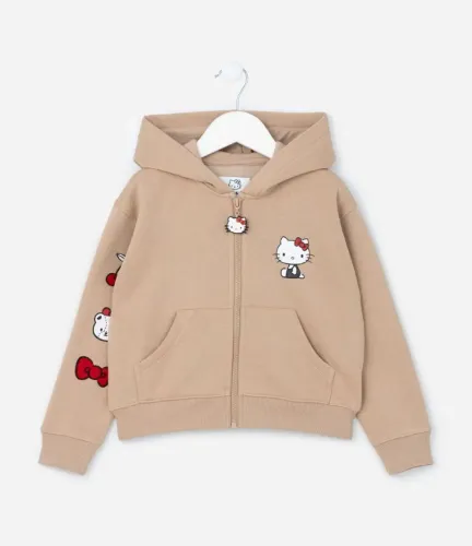 Moletom infantil renner - Hello Kitty