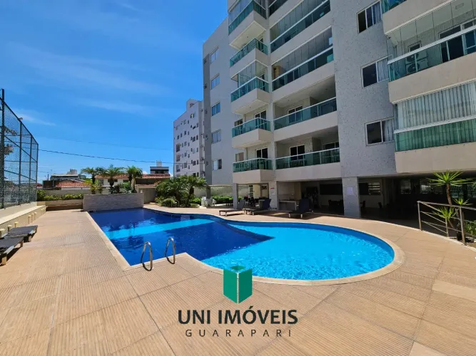Apartamento de Luxo 3 quartos/suíte, lazer completo na Praia de Peracanga em Nova Guarapar