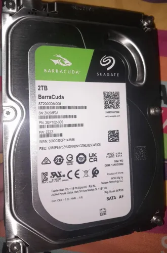 HD interno Barracuda 2T Seagate 