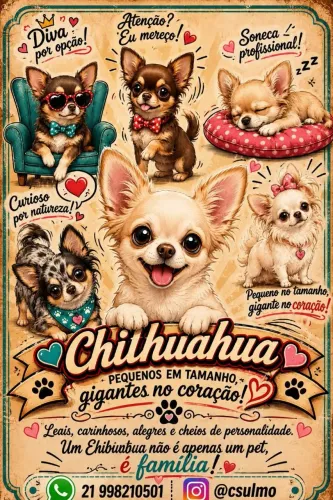 Chihuahua femea pelo longo - Última