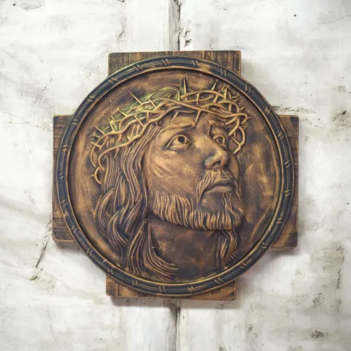 Quadro Jesus Cristo 41x41x8