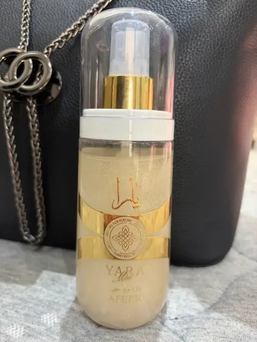 Perfume árabe yara branco original body splash