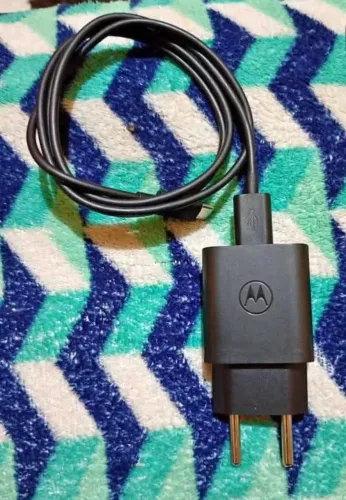 Carregador turbo original tipo c Motorola