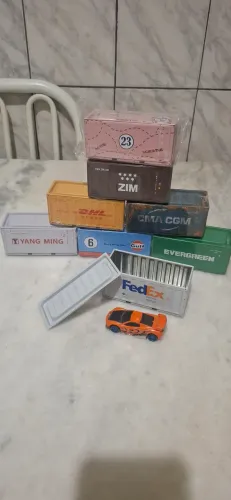 Mini containers organizadores metal