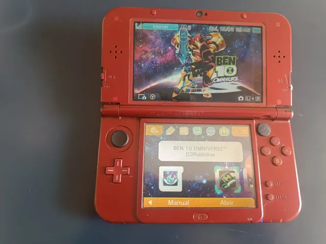 Nintendo new 3DS vermelho 