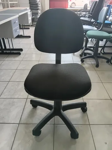 Cadeiras executiva sem braço de tecido