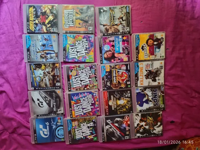 Lote Jogos PS3 Originais  + Bônus