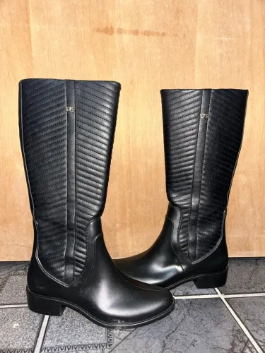 Bota Infantil Feminina Cano Alto Tamanho 33/34
