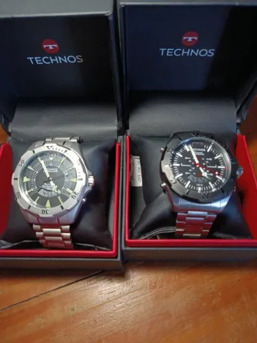 RELÓGIOS TECHNOS SKY DIVER EM DOIS MODELOS