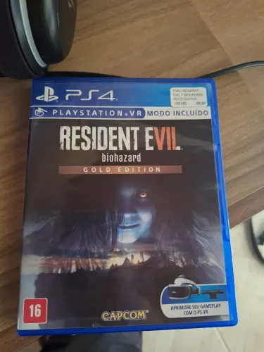 Resident evil 7 gold edition todas dlc no disco ps4/ps5
