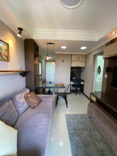 X. Lindo Apto mobiliado de 1 quarto na Pelinca com portaria e área de lazer