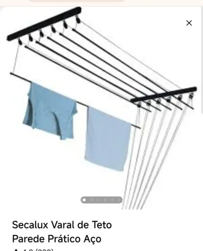 Varal de teto