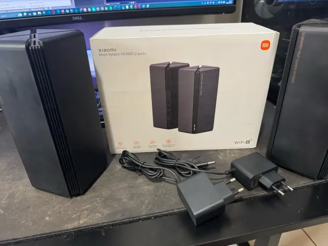 Xiaomi AX3000 Wi-Fi 6 Mesh ? Kit com 2 Roteadores