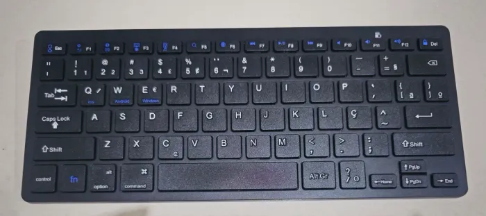 Mini teclado wireless Keyboard BK-3001 Preto
