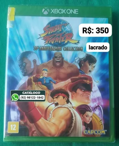 Street Fighter 30th Anniversary Collection LACRADO = R$: 350