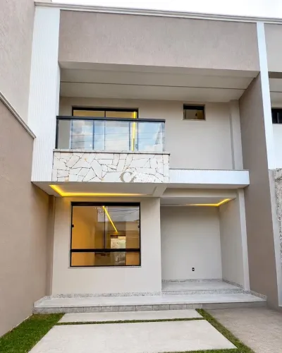 Casa Duplex geminada 03 quartos com 01 suíte em Jardim Asteca