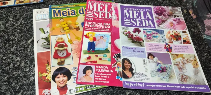 Revista meia de seda
