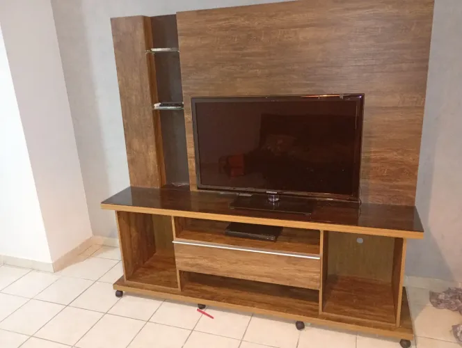 Rack com painel