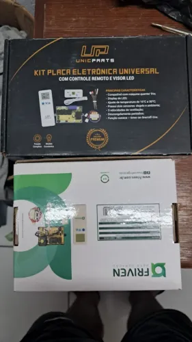 Duas placas novas 150 cada