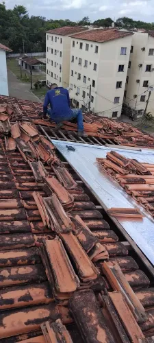 Manta térmica (telhados com goteiras )