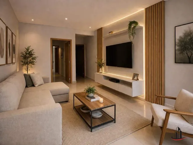 Apartamento para Venda no bairro Santa Maria com 2 quartos, area de lazer privativa excele