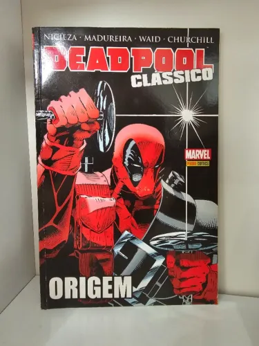 DEADPOOL classico Origem HQ editora panini
