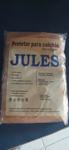 Protetor de Colchão Siliconizado com Elástico na Borda