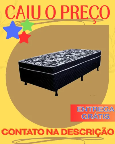 Cama Box Solteiro Temos diversos modelos-Entrega Grátis