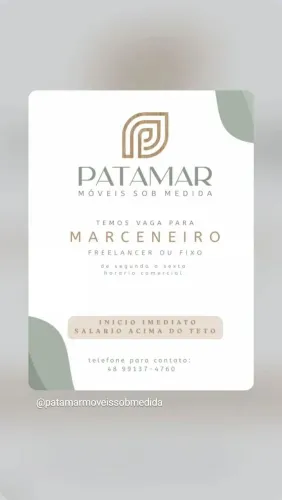 Contrata-se marceneiro