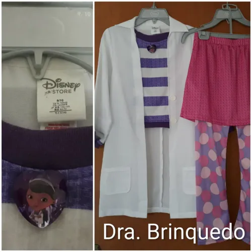 Fantasia Dra.Brinquedo Disney original 