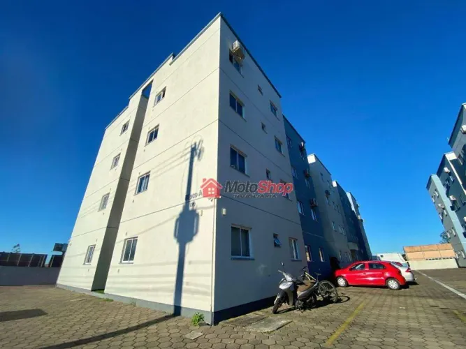Apartamento com 2 dormitórios para alugar, 46 m² por R$ 1.190,00/mês - Urussanguinha - Ara