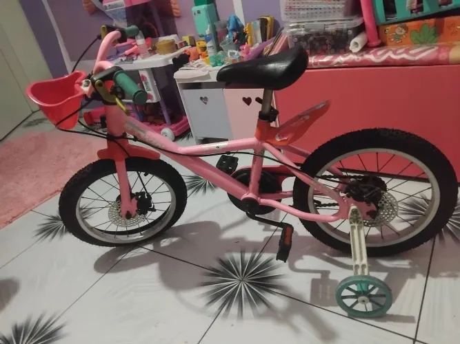 Bicicleta infantil feminina