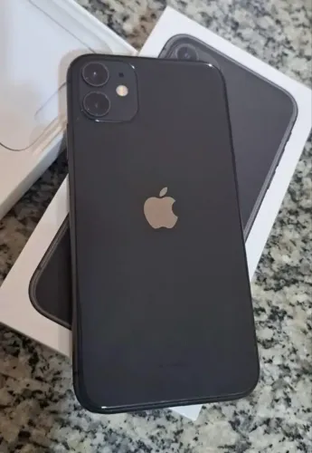 iphone 11 cor preta uso 5 meses 86% tudo original