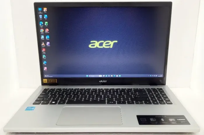 Notebook ACER Aspire 3 - Core i3 12ª com 8GB DDR5 e SSD NVMe - Windows 11 + Office