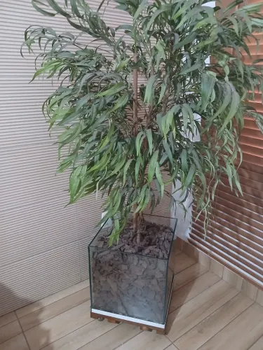 Vaso de planta artificial