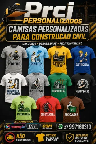 Camisas personalizadas para uniformes