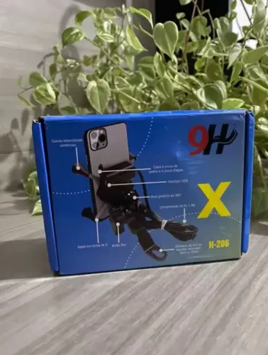 Suporte de celular para moto
