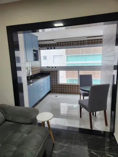 Apartamento 2 dormitórios para Locação em Praia Grande, Canto do Forte, 2 dormitórios, 1 s