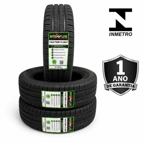pneu remolde 165/70 R13 BRAVUS