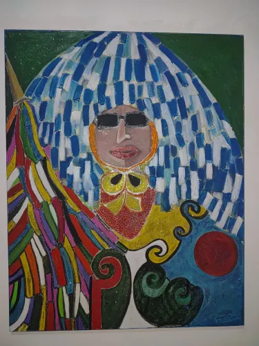 Quadro Cabloco de lança. 