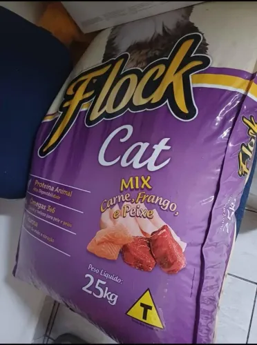 Ração para gato 25kg 