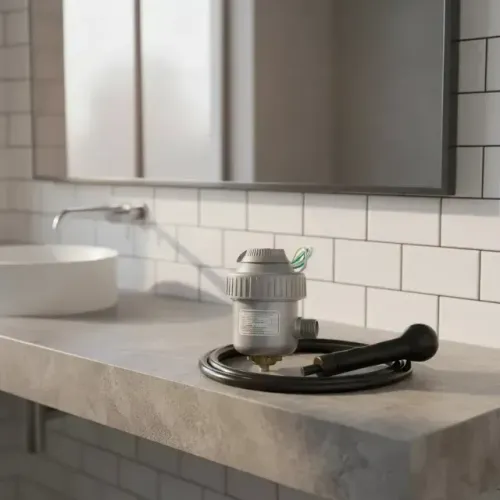 Aquecedor Elétrico WM 3.3kW Lavatório Salão Beleza Cinza