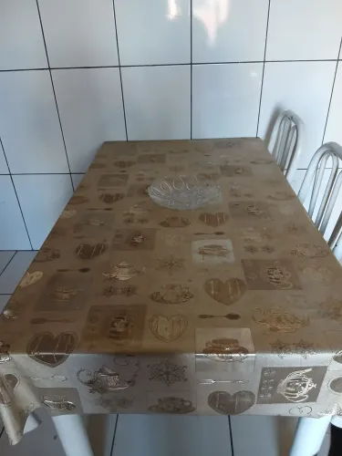 Mesa de granito 6 cadeiras