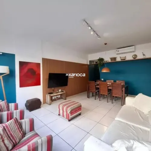 Apartamento REFORMADO 3 quartos (1 suíte) + Dep comp. + Garden Laranjeiras