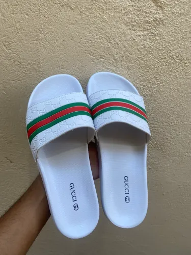 Chinelo Slide Branco - Tamanho 42