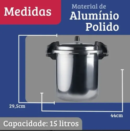 Panela De Pressão 15l